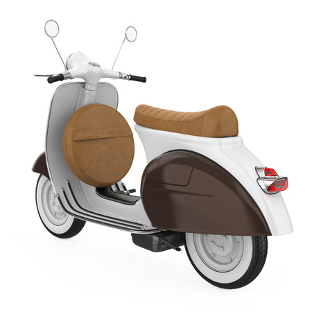Scooter Motorcycle Isolatedの写真素材