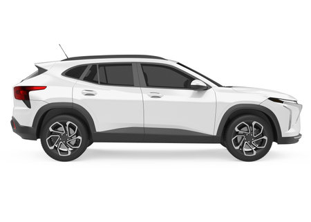 SUV Car Isolatedの写真素材