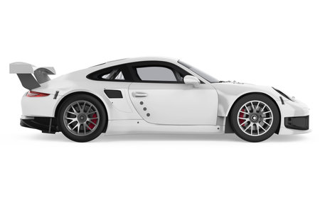 Sport Car Isolatedの写真素材