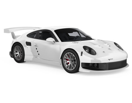 Sport Car Isolatedの写真素材