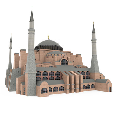 Hagia Sophia Isolatedの写真素材