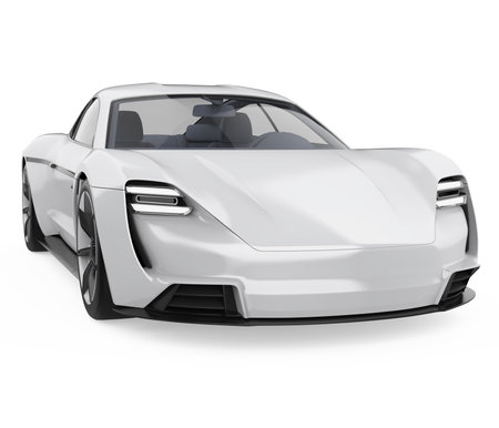 Sport Car Isolatedの写真素材