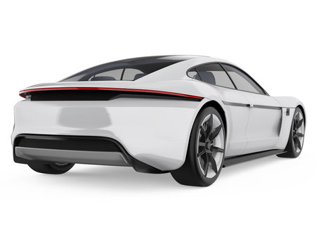 Sport Car Isolatedの写真素材