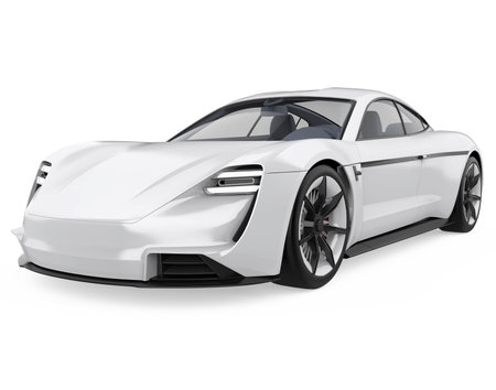 Sport Car Isolatedの写真素材