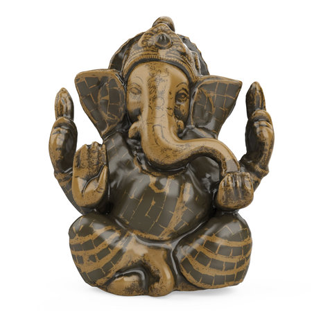 Ganesh Statue Isolatedの写真素材