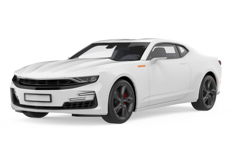 Sport Car Isolatedの写真素材