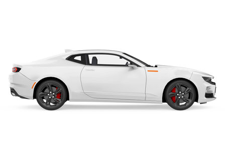 Sport Car Isolatedの写真素材