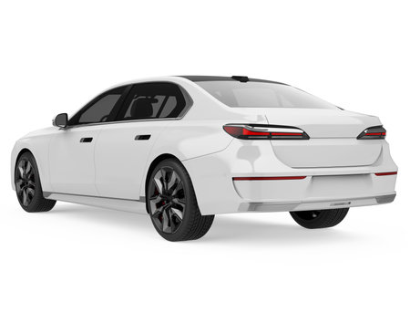 Sedan Car Isolatedの写真素材