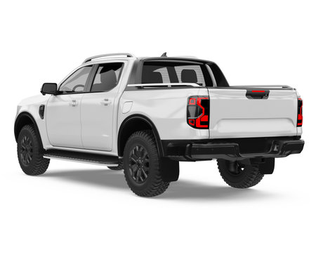 Pickup Truck Isolatedの写真素材