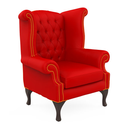 Throne Chair Isolatedの写真素材