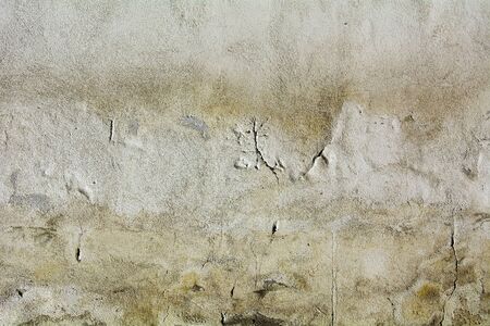 Very dirty wall near the road.の写真素材