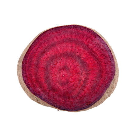 Red beet isolated on a white background