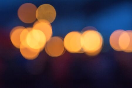 Abstract circular bokeh background