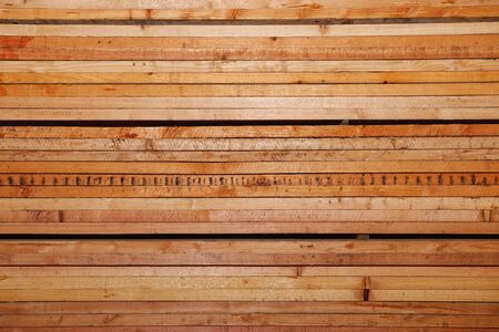 Closeup pattern of cutting wood stack for background