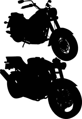 Motorcycle Vectorのイラスト素材
