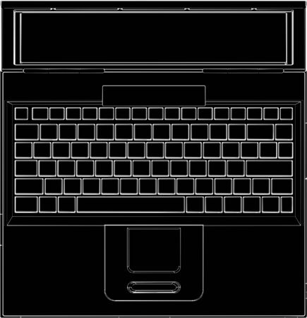 Computer Laptop Vectorのイラスト素材