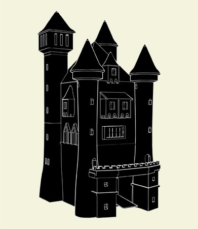 Castle Vectorのイラスト素材