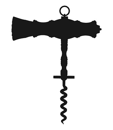 Bottle Cork Screw のイラスト素材