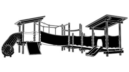 Children Playgroundのイラスト素材