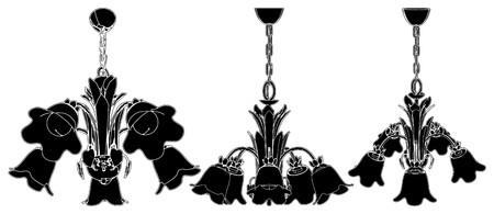 Luster Chandelierのイラスト素材