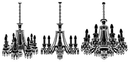 Luster Chandelierのイラスト素材