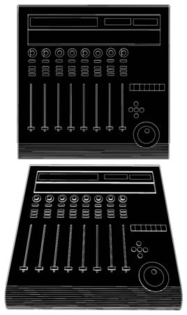 Dj Mixerのイラスト素材