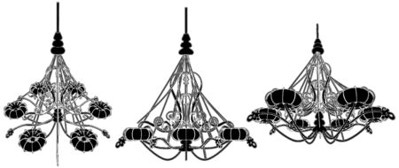 Luster Chandelierのイラスト素材