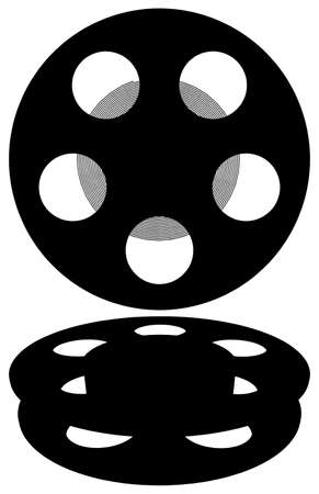 Film Reelのイラスト素材