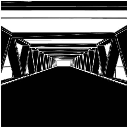 Perspective Of The Passageのイラスト素材