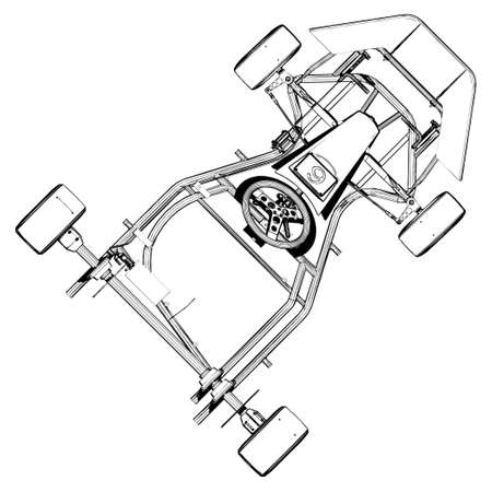 Carting Carのイラスト素材