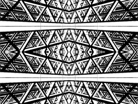 Abstract Structural Construction のイラスト素材