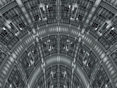 Architectural Background Wall Tunnel Of Basisの写真素材