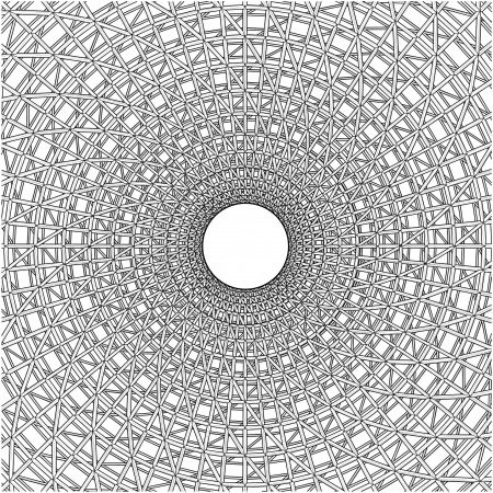 Abstract Structural Construction Vectorのイラスト素材