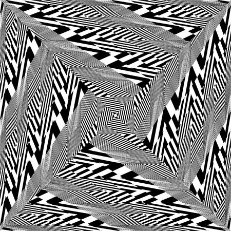 Black And White Random Pattern Vector のイラスト素材