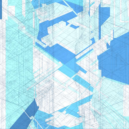 Mosaic Wire Net Structure Vectorのイラスト素材