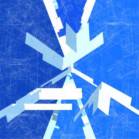 Mosaic Wire Net Structure Vectorのイラスト素材