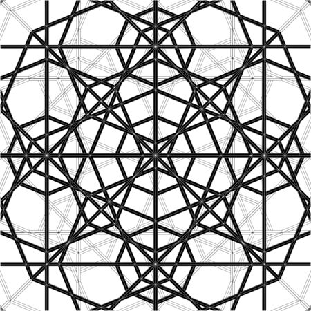 Abstract Spider Web Construction Structure Vectorのイラスト素材