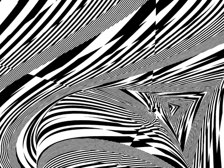 Black And White Stripes Pattern Vectorのイラスト素材