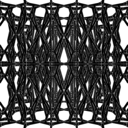 Abstract Construction Structure Vector. A Vector Illustration Of Architectural Construction. Concept...