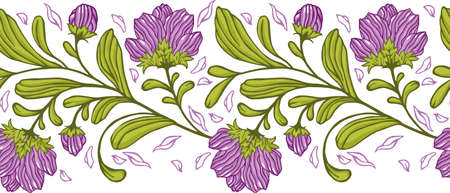 floral seamless pattern.のイラスト素材