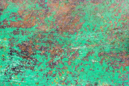Old rusted background. Grunge metal texture. Vintage cracked wall.の写真素材