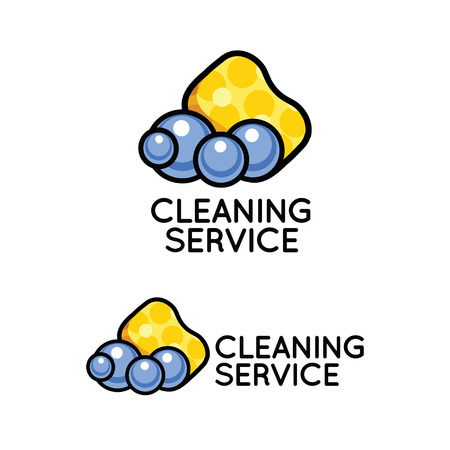 Logo for cleaning serviceのイラスト素材