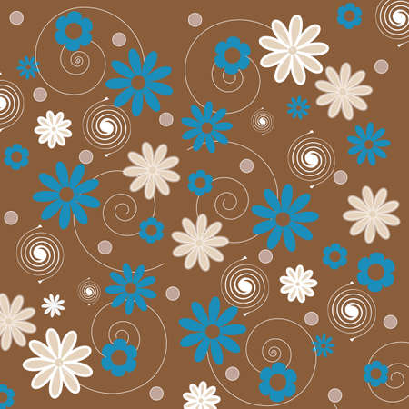 elegant floral backgroundのイラスト素材