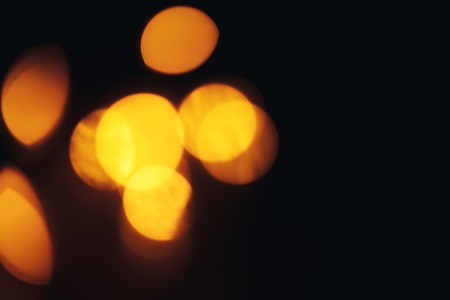 Abstract background big bokeh, light bokeh with light in the christmas decorationsの写真素材