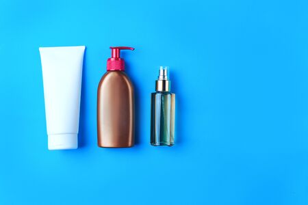 Cosmetic bottle containersの写真素材