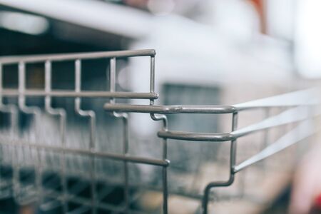 Dishwasher after cleaning processの写真素材