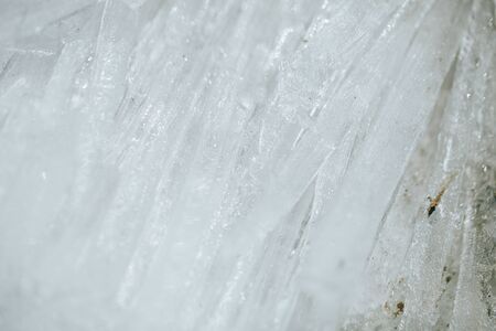 beautiful ice structure
