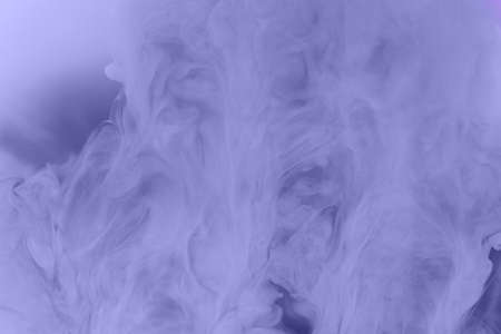 Violet Acrylic paint in water background. Peri Color of the year 2022. Veryの写真素材