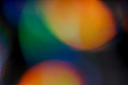 Background of blurred colored lights close upの写真素材