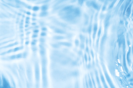 Background of water waves on the sandの写真素材